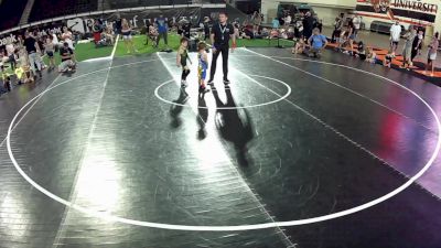 37.7-39.8 lbs Champ. Round 2 - Ressler Schiess, Idaho vs Santiago Valencia, Idaho