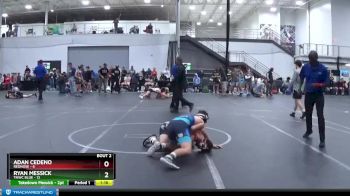 120 lbs Round 1 (4 Team) - Ryan Messick, TNWC Blue vs Adan Cedeno, RedNose