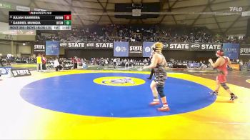 Boys 1B/2B 175 Champ. Round 2 - Gabriel Mungia, Lind-Ritzville vs Julian Barrera, River View