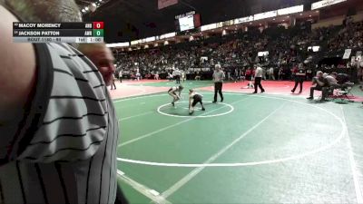 90 lbs Cons. Round 4 - Macoy Morency, AND1 vs Jackson Patton, AWRA