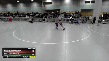 71 lbs Cons. Semi - Benjamin Ahedo, Pursuit Wrestling Minnesota vs Kaden Williamson, Sebolt Wrestling Academy