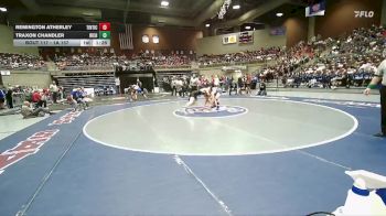 1A 157 lbs Cons. Semi - Remington Atherley, Tintic vs Traxon Chandler, Rich