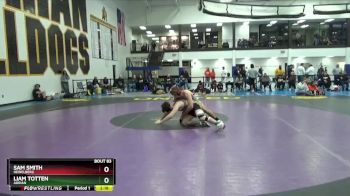 149 lbs Cons. Round 3 - Liam Totten, Adrian vs Sam Smith, Heidelberg