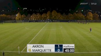 Replay: Akron vs Marquette | Oct 26 @ 7 PM