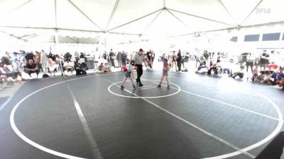 55 lbs 2nd Place - Carolina Guillent, SoCal Grappling vs Brandon Lee, Rancho Bernardo WC