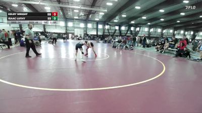 126 lbs Round 3 (8 Team) - Isaac Luthy, Box Elder B vs Kelby Wright, Bear River B