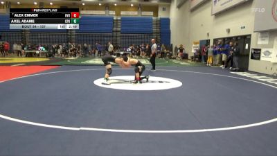 157 lbs Champ. Round 2 - Alex Emmer, Utah Valley University vs Axel Adame, Cal Poly Humboldt