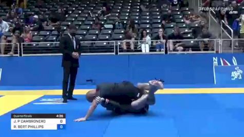 JOHN P CAMBRONERO vs RANDALL BERT PHILLIPS 2021 World IBJJF Jiu-Jitsu No-Gi Championship