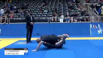 JOHN P CAMBRONERO vs RANDALL BERT PHILLIPS 2021 World IBJJF Jiu-Jitsu No-Gi Championship