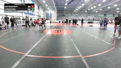 285 lbs Rr Rnd 3 - Kaz Morosetti, MetroWest United Black vs Antwon Bell, TNWC Blue