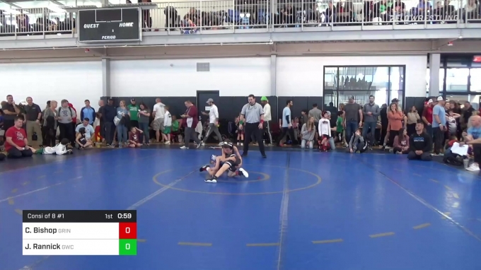 60 lbs Consi Of 8 #1 - Cooper Bishop, The Grind Wrestling Club vs ...