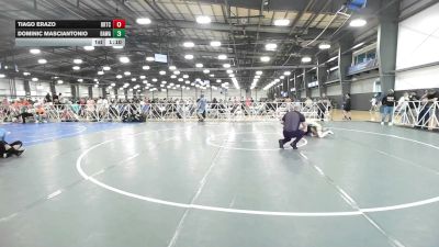 106 lbs Rr Rnd 2 - Tiago Erazo, BRTC - HSB vs Dominic Masciantonio, BAWA GOLD - HSB