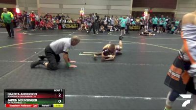 115 lbs Round 1 (6 Team) - Jaden Neunsinger, Untouchables vs Dakota Anderson, Aggression Legionaries