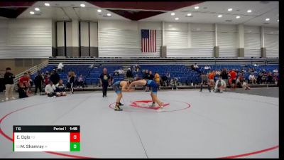 116 lbs Cons. Round 5 - Mykola Shamray, Built By Brunson vs Elijah Ogle, Tri-West