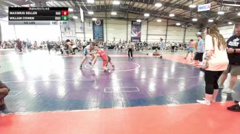160 lbs Rr Rnd 1 - Maximus Seller, Ragin Raisins Catawba HS vs Willam Cowen, Brady Strong