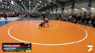 120 lbs 2nd Place Match - Andrew Kamins, Vici Wrestling Club vs Nathaniel Whiteside, Randall Youth Wrestling Club