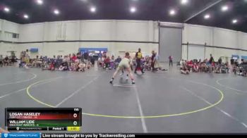 155 lbs Round 3 (4 Team) - Logan Haseley, Port City Pirates vs William Lide, Knockout Warcats