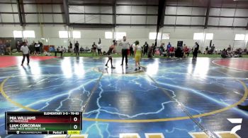 79-83 lbs Round 2 - Mia Williams, VB Fighthouse vs Liam Corcoran, Great Neck Wrestling Club
