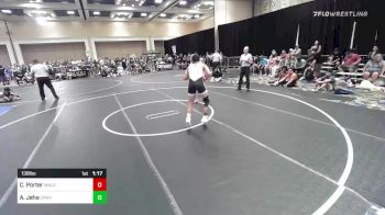 138 lbs Round Of 64 - Channing Porter, Walden Grove HS vs Alex Jeha, Canyon HS