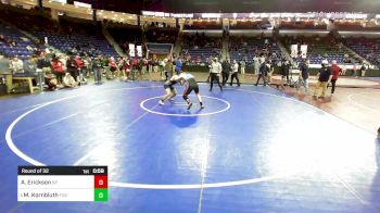 160 lbs Round Of 32 - Andrew Erickson, Saugus/Peabody vs Maxwell Kornbluth, Foxborough