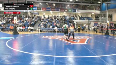 157 lbs Quarterfinal - Yannis Charles, Morgan State vs Fin Nadeau, Binghamton