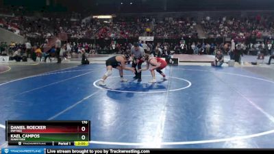 170 lbs Champ. Round 1 - Daniel Roecker, Owyhee vs Kael Campos, Sunnyside