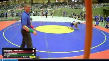 162 lbs Round 1 (4 Team) - Alan Lohmeier, Estacada vs Dominick Carratello, La Grande