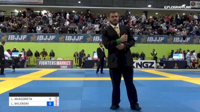LUCA ANACORETA vs LUKASZ WILENSKI 2019 European Jiu-Jitsu IBJJF Championship