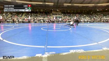 55 lbs Consi Of 8 #2 - Kase Boytim, Hutchy Hammers vs Beau Atwell, TNWA