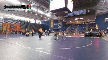 130 lbs 7th Place Match - Isabella Thompkins, Dover vs Polina Shardakova-Scorzafava, Kinnelon