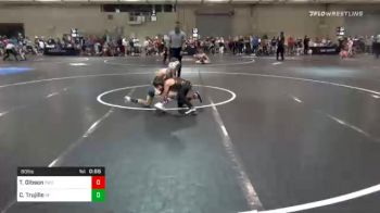 80 lbs Consolation - Tyson Gibson, Two Rivers vs Charlie Trujillo, 3f