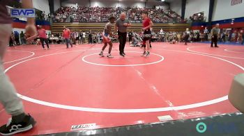 110 lbs Consi Of 4 - Tucker Goins, Pocola Youth Wrestling vs Semi`Jah (JJ) Ruesch, Owasso Takedown Club