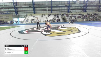 184B Rr Rnd 3 - Shay Adidson, Arizona State vs Owen Heiser, Air Force