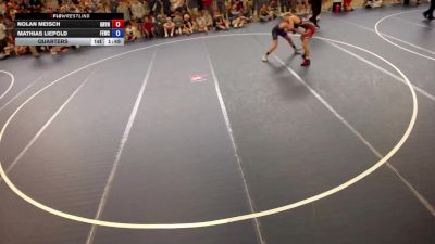 126 lbs Quarters - Nolan Meisch, Grynd vs Mathias Liepold, Flat Earth Wrestling Club