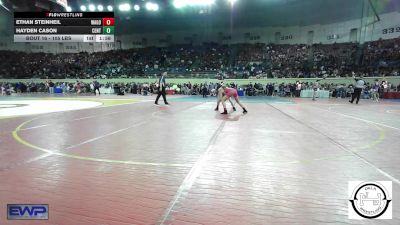 105 lbs Round Of 64 - Ethan Steinheil, Wagoner vs Hayden Cason, Central Middle School