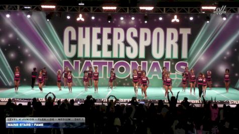 Maine Stars - Fame [2026 L4 Junior - Flex - D2 - Medium Day 1] 2026 CHEERSPORT National All Star Cheerleading Championship