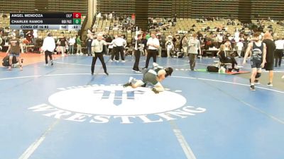 115-H lbs Consi Of 16 #2 - Angel Mendoza, Central Islip vs Charlee Ramos, High Pace Wrestling Club
