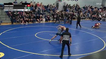 157 lbs Cons. Round 2 - Zarak Sabih, Lafayette vs Jordin Eddy, Chautauqua Lake