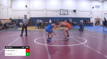 138 lbs Quarterfinal - Marcus Murabito, Los Gatos vs Henry Porter, Gilroy