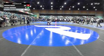 145 lbs 7th Place - Brooke Smart, Centennial vs Alyssa Herrera, Volcano Vista