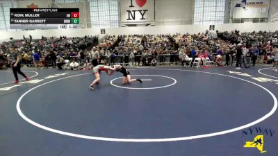 116 lbs Champ. Round 2 - Kohl Muller, Anarchy Wrestling vs Tanner Garrett, Warrior Warehouse Wrestling