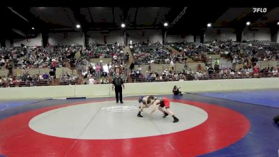 64 lbs Quarterfinal - Uriah Owens, Georgia vs Laken Oldershaw, Slate Wrestling Academy