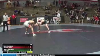 149 lbs Cons. Round 4 - Tyler Pepe, Belmont Abbey vs Jack Haskin, Lake Erie