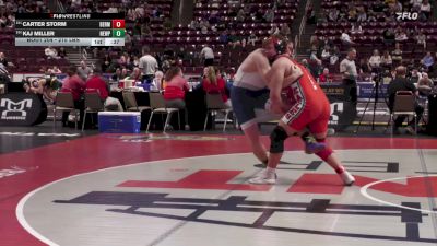 215 lbs Consi 1 - Carter Storm, Bermudian Springs vs Kaj Miller, Newport