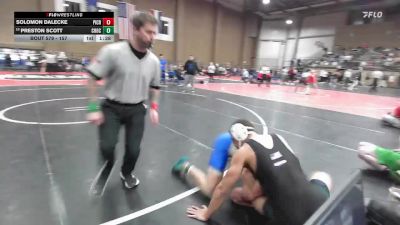 157 lbs Champ. Round 2 - Solomon Dalecke, Pine Creek vs Preston Scott, Choctaw