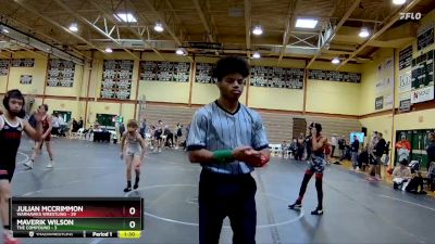 88 lbs Round 9 (10 Team) - Julian McCrimmon, Warhawks Wrestling vs Maverik Wilson, The Compound