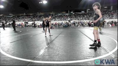 85 lbs Consi Of 16 #2 - Colt Fife, Tecumseh Youth Wrestling vs Jett Manning, Barnsdall Youth Wrestling