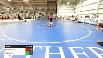 85 lbs Rr Rnd 3 - Michael Rankin, Roman Legion vs Cayden Clark, Revival Blue