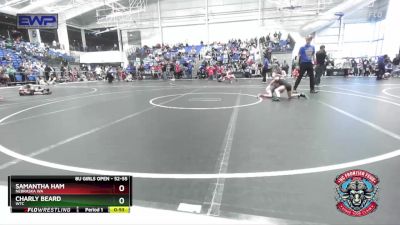 52-55 lbs Cons. Semi - Samantha Ham, Nebraska WA vs Charly Beard, WTC