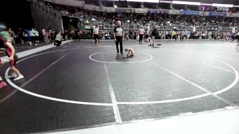 43 lbs 5th Place - Berkley Keever, Rams WC vs Gatlynn Duncan, Team Central WC